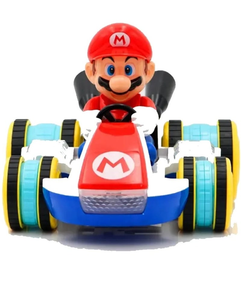 ماريو سيارة ماريو كارت تعمل بالتحكم عن بعد للأطفال والكبار، بنين وبنات، متعة قيادة فورية مع خاصية التشغيل الفوري - Image 2